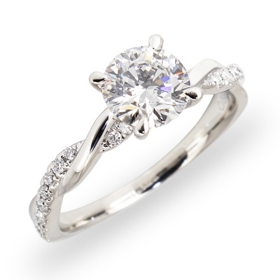 Vintage Verlobungsring 1Karat