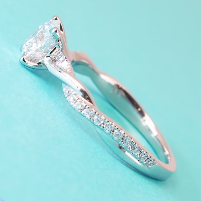 Vintage Verlobungsring 1Karat