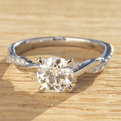 Vintage Verlobungsring 1Karat