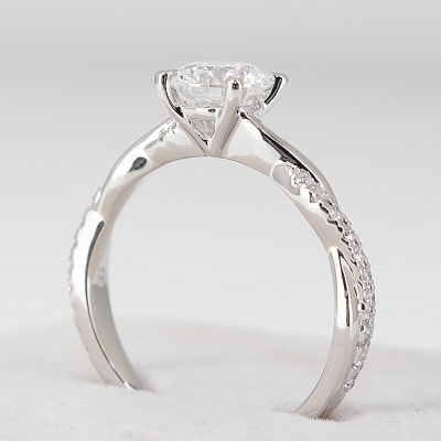 Vintage Verlobungsring 1Karat